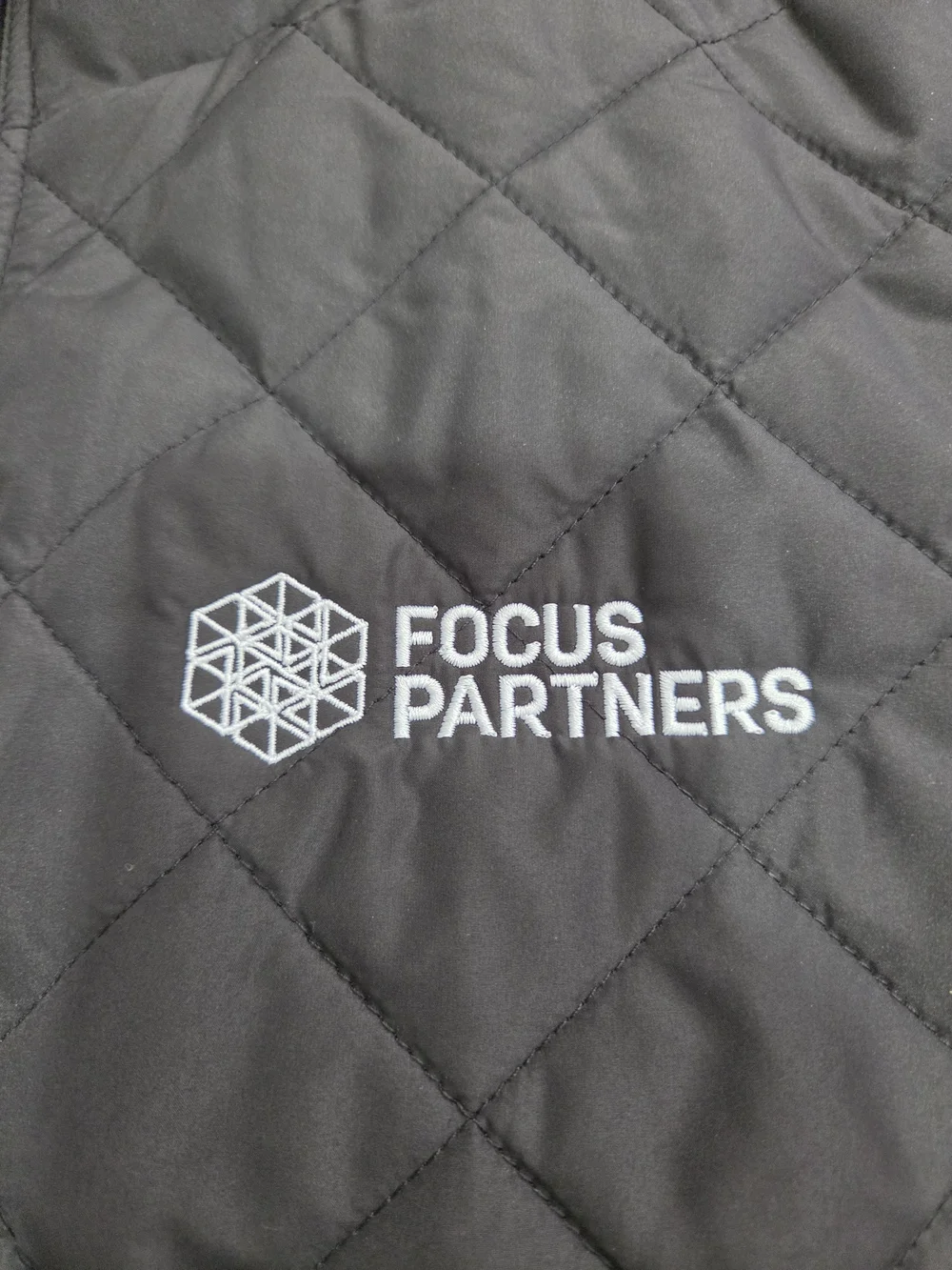 Brooks Brother Quilted Black Vest